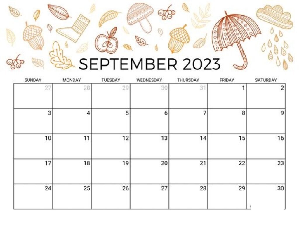 Printable September 2024 Calendar With Holidays